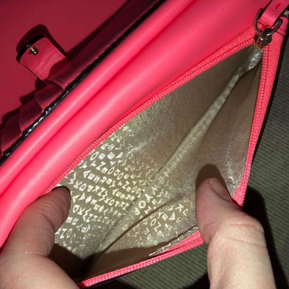 KATE SPADE CORAL SATCHEL! - Picture 5 of 7